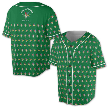 Custom OES Order of The Eastern Star Baseball Jersey S-5XL
