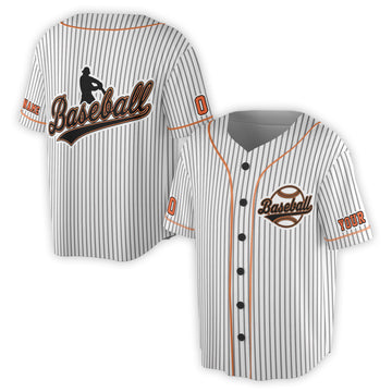 Custom Name Number Baseball Player Team Customized Baseball Jersey S-5XL