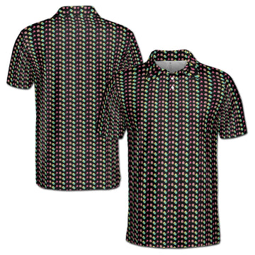 Funny Ping Pong Cute Pattern Men's Polo Shirt S-5XL