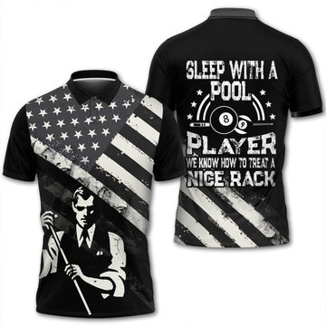 Granpas Go Play Pool Shirt Gift For Billiard Lovers Men's Polo Shirt S-5XL