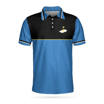 Best Golf Shirt Men Steak Hole and Flag Breakfast Ball Men's Polo Shirt S-5XL
