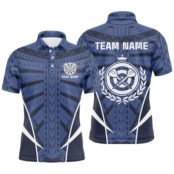 Tribal Personalized Darts Shirt Custom Design Men's Polo Shirt S-5XL
