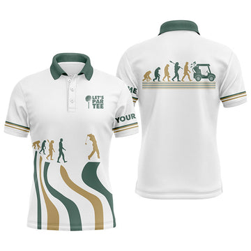 Evolution Of The Golf White Polo Shirt Lets Par Tee Custom Men's Polo Shirt S-5XL