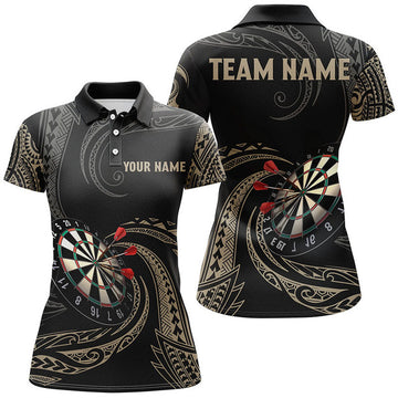 Custom Personalized Tribal Roll Darts Shirts for Women Women's Polo Shirts S-5XL