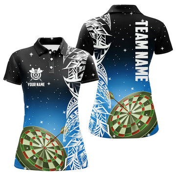 Custom Personalized 3D Dart Board Custom League Shirts Women's Polo Shirts S-5XL