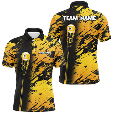 Personalized Billiard Tournament Jerseys Shirt S-5XL Men's Polo Shirt