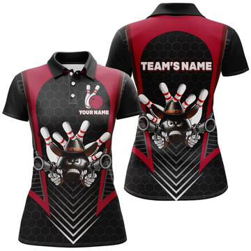 Custom Bowling Shirt for Bowling Team League Polo Shirt Women's Polo Shirts S-5XL