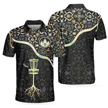 Disc Golf Is My Life Cool Innova Golf Gift Best Idea For Men Men's Polo Shirt