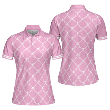 Pink Golf For Ladies Pink Golf Swing Perfect Gift Women's Polo Shirts S-5XL
