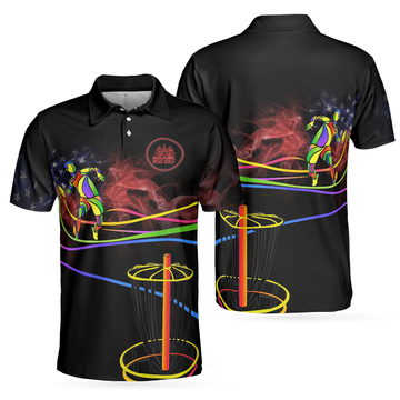 Disc Golf Is My Life Shirt Design Best Gift For Men Men's Polo Shirt S-5XL