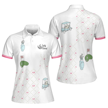Custom For A Golf Day Golf For Ladies Gift For Golfer Women's Polo Shirts S-5XL