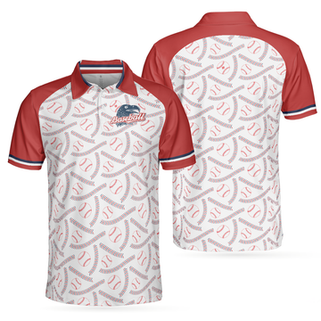 Baseball Patriot Wide Waist Pattern Best Gift Men's Polo Shirt S-5XL
