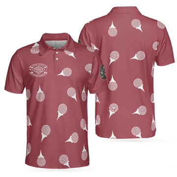 Filthy Red and White Golf Polo Shirt Gift For Golf Lovers Men's Polo Shirt S-5XL