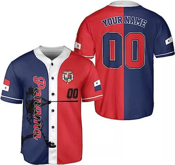 Custom Panama Baseball Jersey Camisa Shirt Baseball Jersey S-5XL