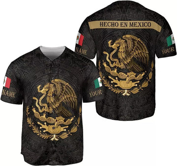 Custom Mexico Baseball Jersey Mexican Baseball Shirt Baseball Jersey S-5XL