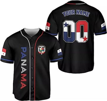 Custom Personalized Panama Baseball Jersey Camisa Shirt Baseball Jersey S-5XL