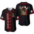 Custom Personalized Mexican Shirt Made Baseball Jersey S-5XL