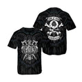 Son Of Odin Viking 3D Baseball Jersey Black Baseball Jersey S-5XL
