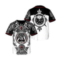 Viking Tatto Wolf White Black Baseball Jersey Son Of Odin Baseball Jersey S-5XL