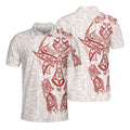 Viking Tattoo Skull Dragon Njord Light Style Men's Polo Shirt S-5XL