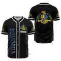Custom Name Dominica Personalized Baseball Jersey S-5XL