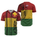 Kanaka Maoli Hawaiian Baseball Jersey S-5XL