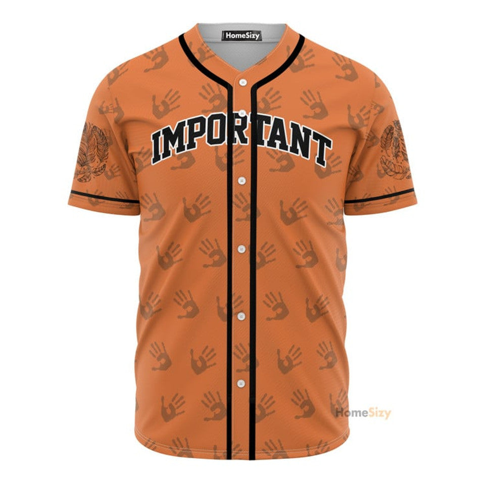 Important Native Every Child Matter Baseball Jersey S-5XL