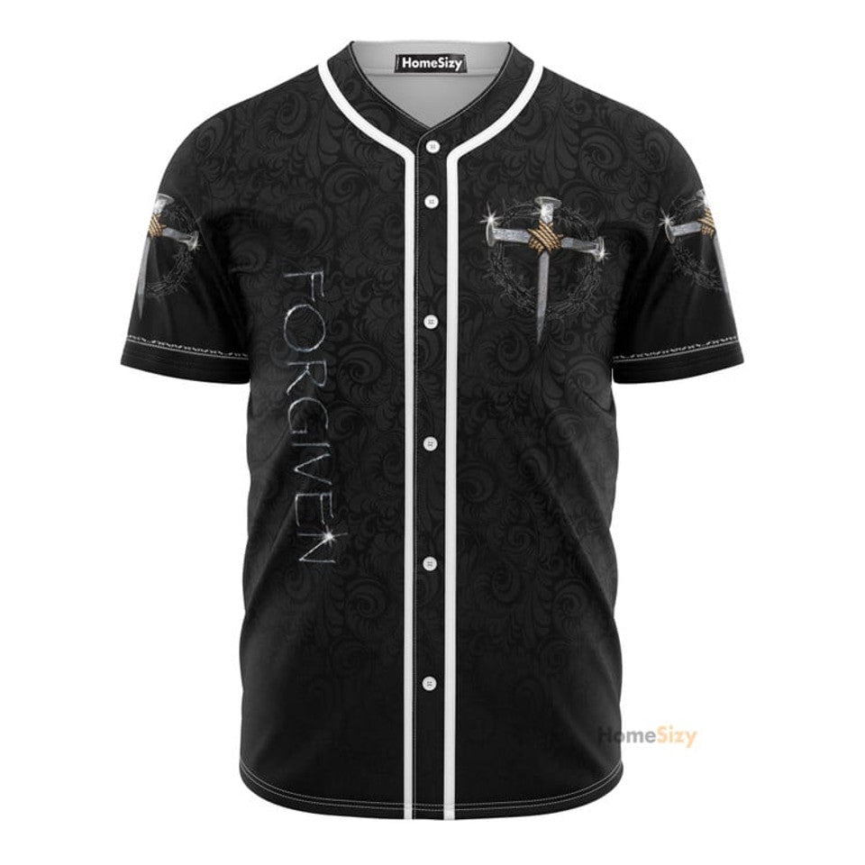 Jesus Faith Over Fear Baseball Jersey S-5XL
