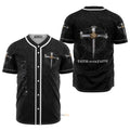 Jesus Faith Over Fear Baseball Jersey S-5XL