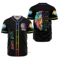 Custom Name LGBT Pride Personalized Baseball Jersey S-5XL