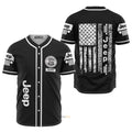 Custom Name Jeep The American Legend Baseball Jersey S-5XL