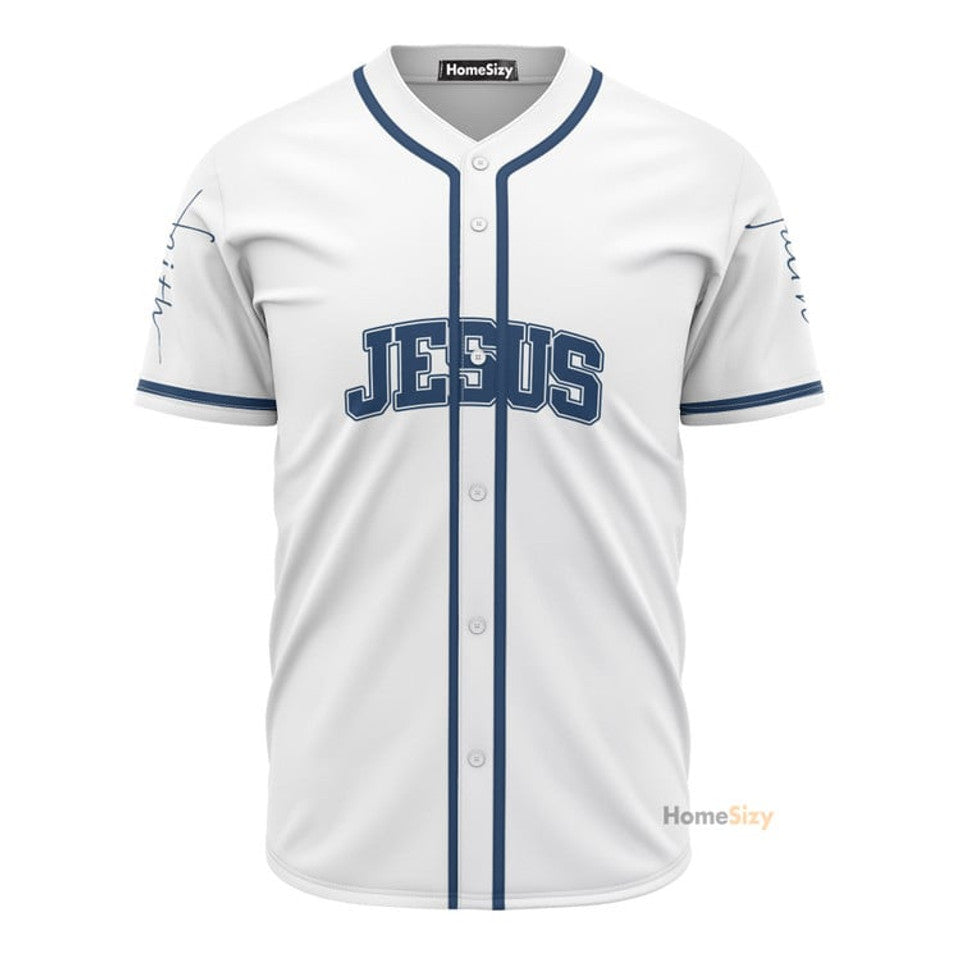 Jesus Takes The Wheel Baseball Jersey S-5XL