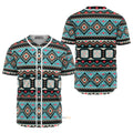 Western Native Pattern Baseball Jersey S-5XL