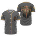 Jesus Cross Nails 4Given Baseball Jersey S-5XL