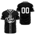 Custom Man Of God Jesus Baseball Jersey S-5XL