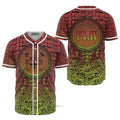 Fiji Polynesian Circle Pattern Baseball Jersey S-5XL