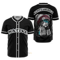 Girl Native American Baseball Jersey S-5XL