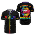 LGBT Pride I Licked It So It's Mine Baseball Jersey S-5XL