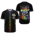 Amazing LGBT Pride Love Is Love Baseball Jersey S-5XL