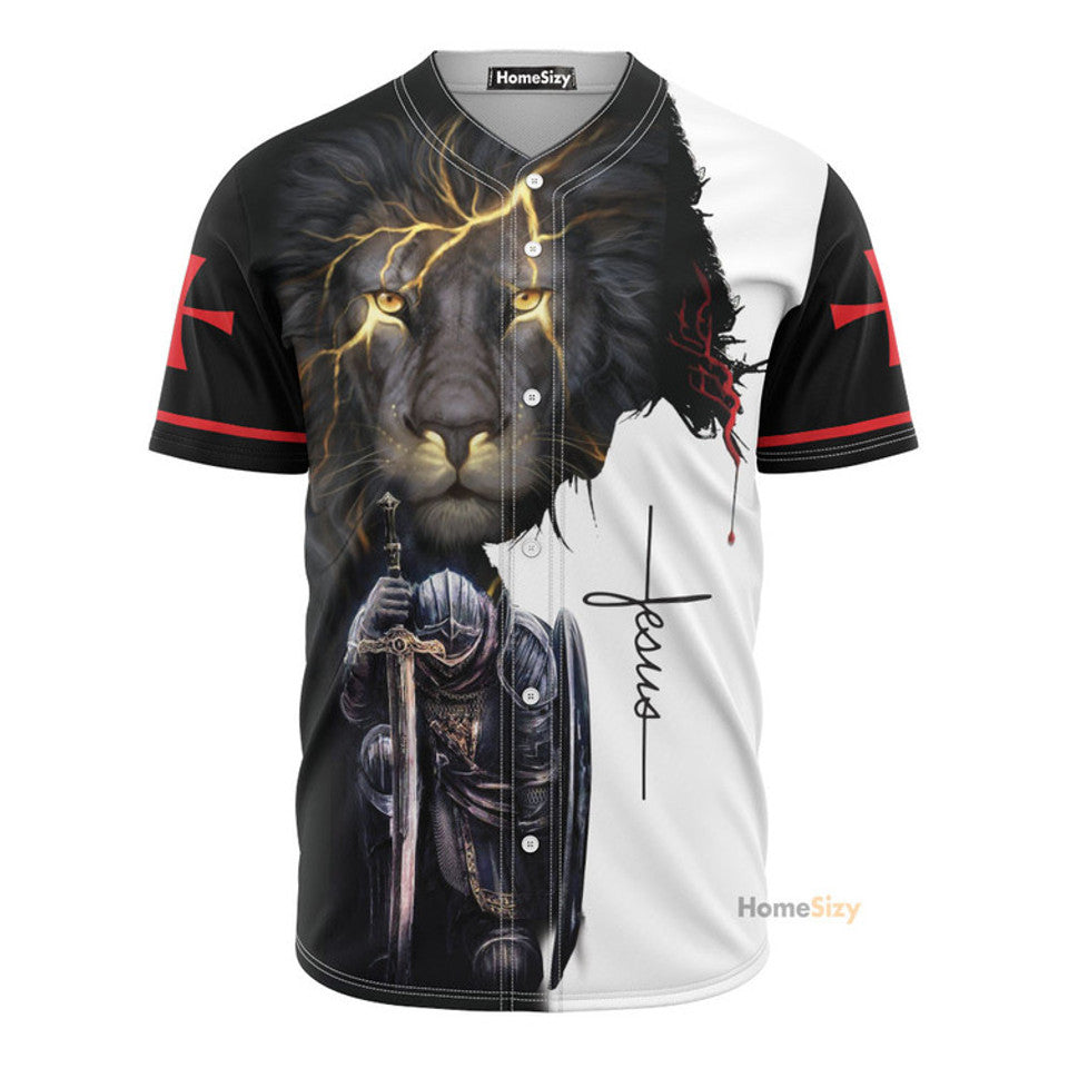 Jesus Lion June Man Baseball Jersey S-5XL
