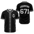 Guam Seal Chamoru Black And White Baseball Jersey S-5XL