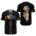 LGBT Pride Shut The Up Baseball Jersey S-5XL