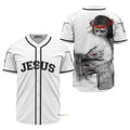 Jesus Hug White Baseball Jersey S-5XL