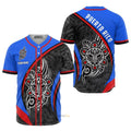 Custom Sol Taino Puerto Rico Personalized Baseball Jersey S-5XL