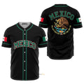Mexico Black Green Baseball Jersey S-5XL