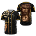 Look To Jesus Find Perfect Rest Baseball Jersey S-5XL
