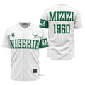 Custom Name Nigeria Personalized Baseball Jersey S-5XL