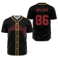 Batwoman Black Red Baseball Jersey S-5XL