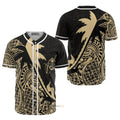 Guam Coconut Palm Tropical Polynesians Baseball Jersey S-5XL