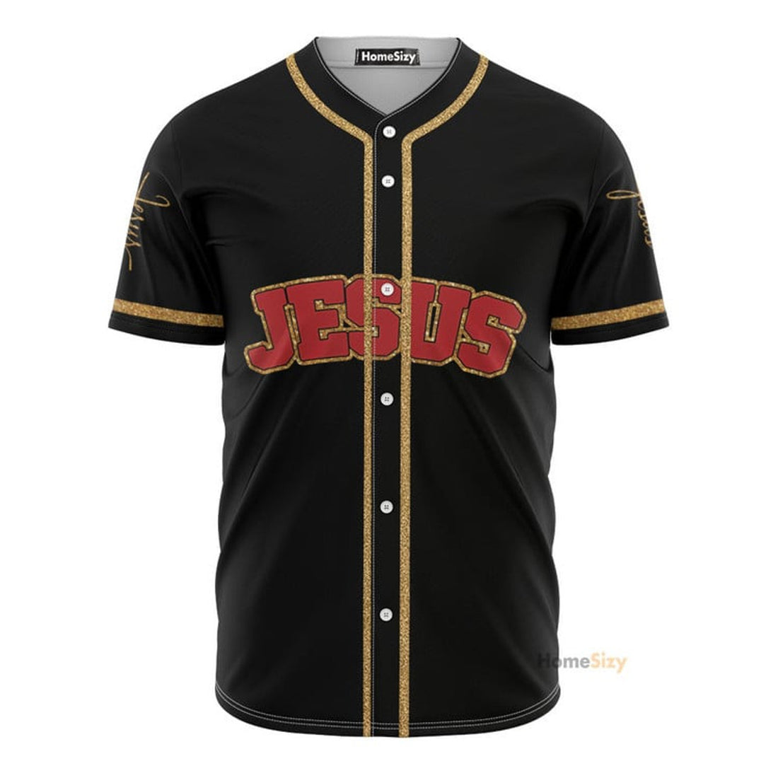 God Jesus Faith Over Fear Baseball Jersey S-5XL